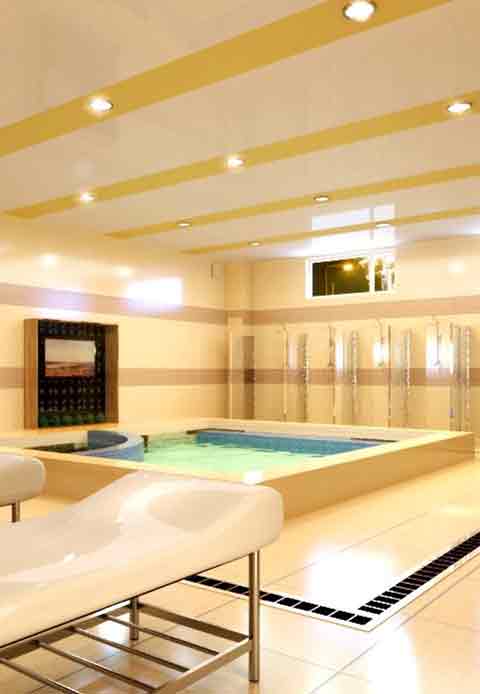 सार्वजनिक स्नान केंद्र के लिए सौना हीटर