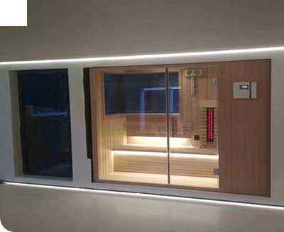 फिटनेस सेंटर के लिए सौना उपकरण